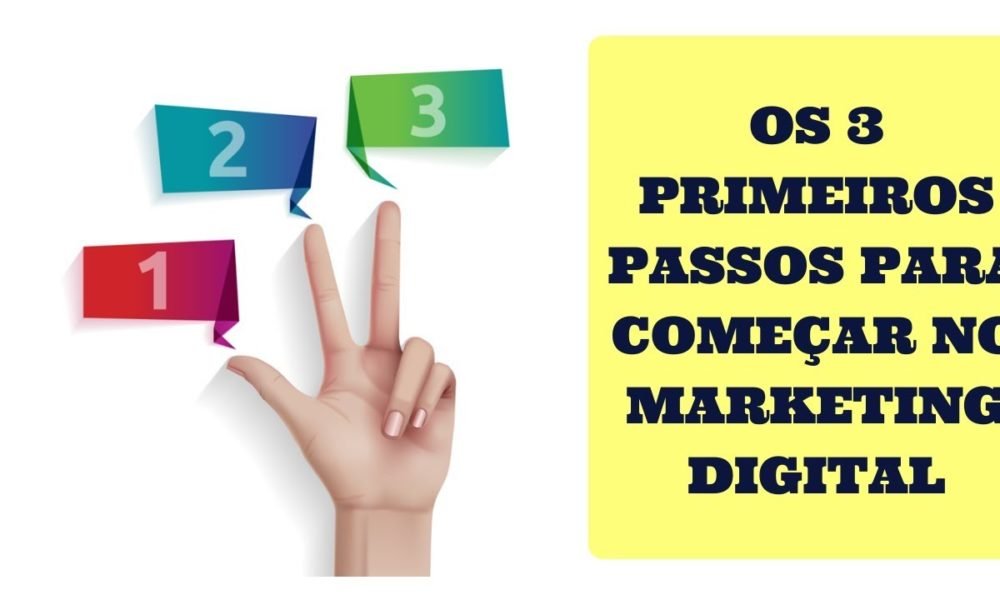 OS 3 PRIMEIROS PASSOS PARA COMEÇAR NO MARKETING DIGITAL | | Caixinha de ...