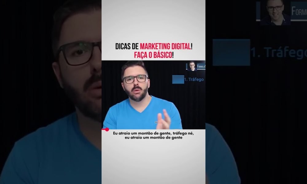 Dicas De Marketing Digital Faça o Básico | | Caixinha de Pitacos
