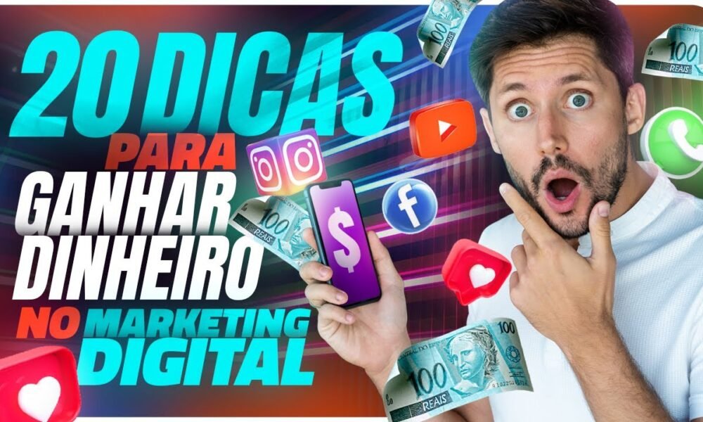 20 FORMAS DE GANHAR DINHEIRO NA INTERNET COM MARKETING DIGITAL (Feat ...