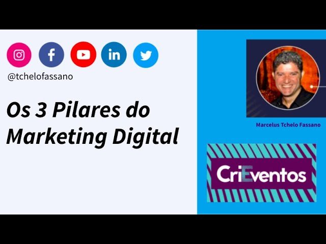 Os 3 Pilares do Marketing Digital | | Caixinha de Pitacos